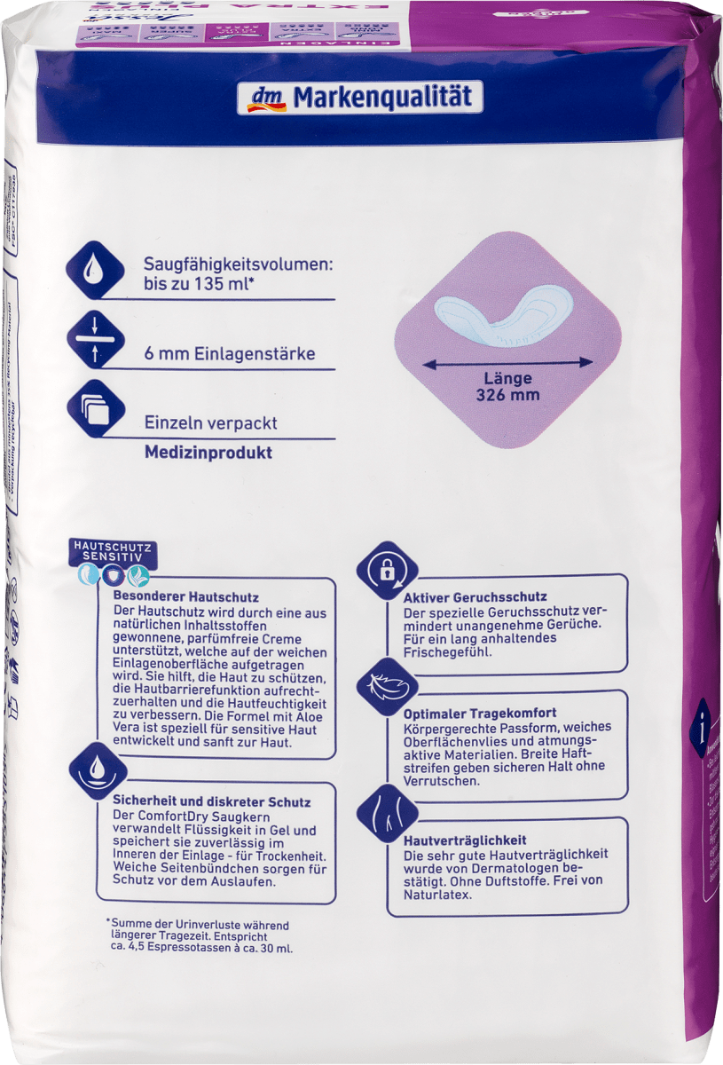 Einlagen Inkontinenz Extra Plus, 20 St