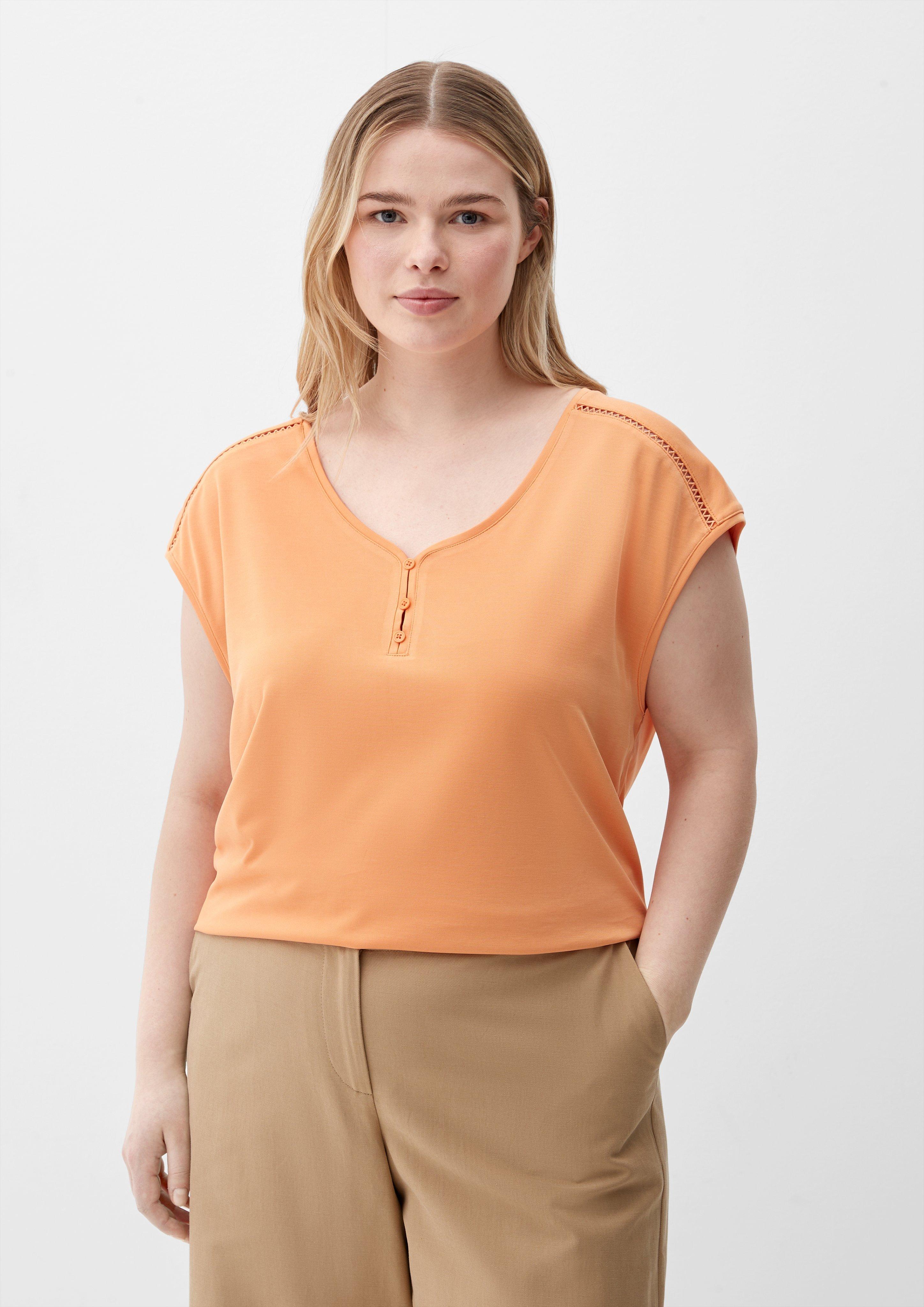 T-Shirt aus Piquéjersey  2129818-2129