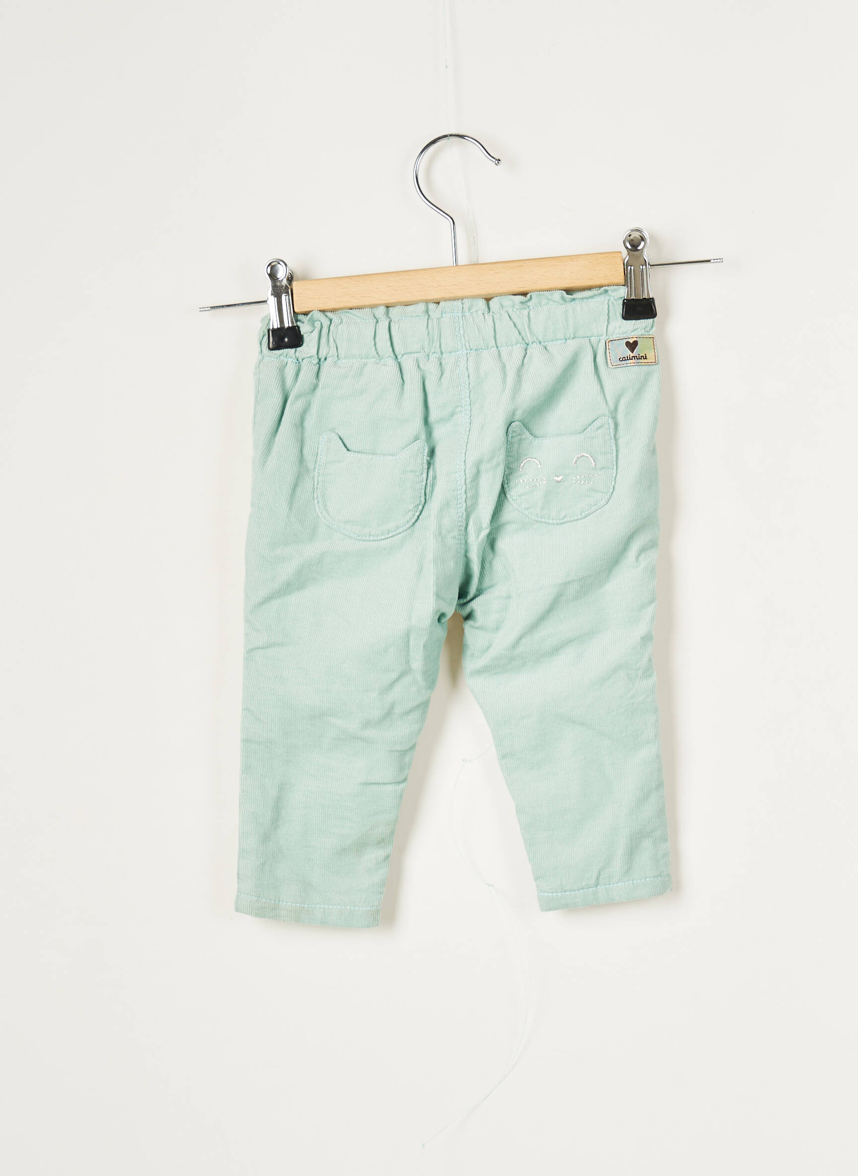 Catimini Pantalons Droits Fille couleur vert