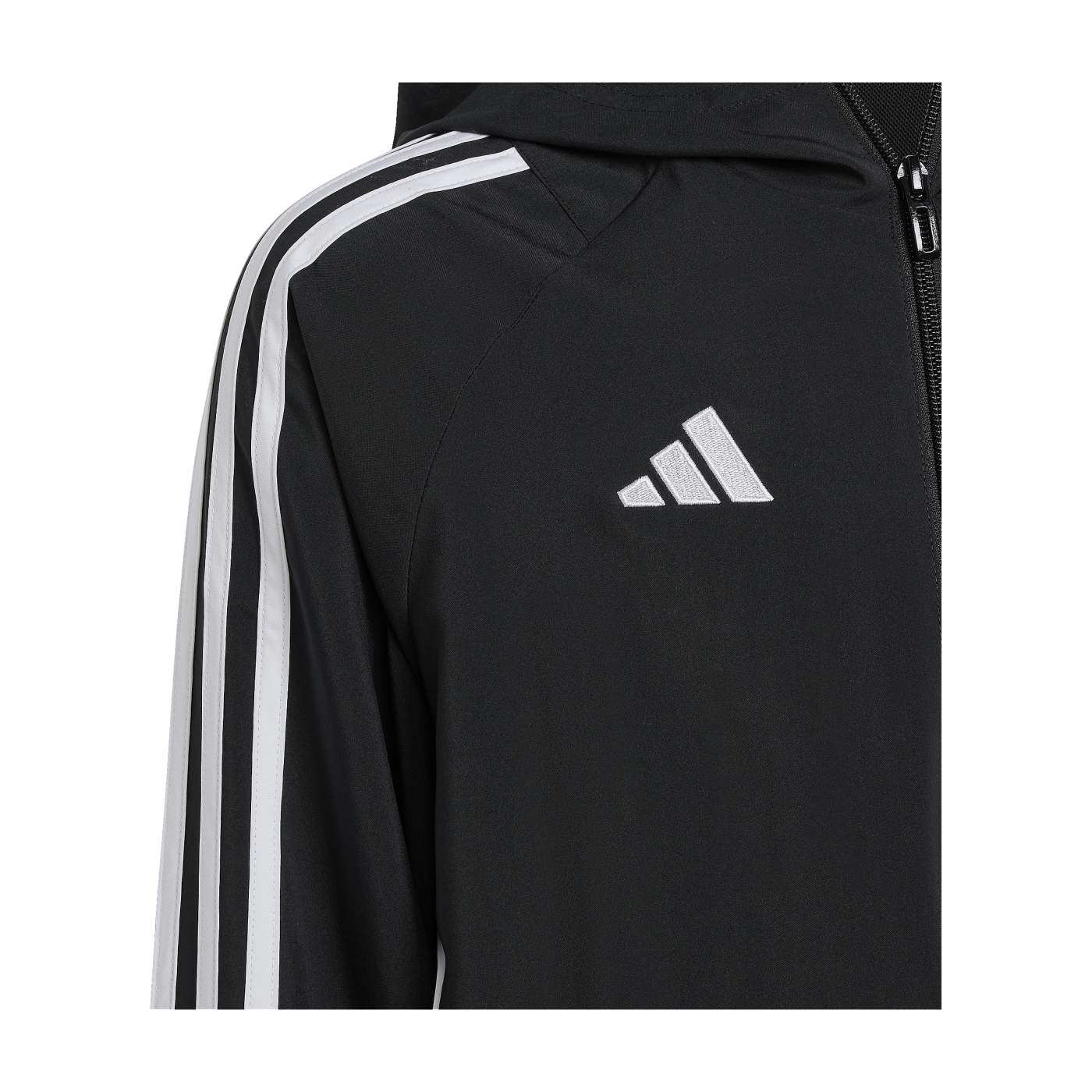 adidas Tiro 24 Windbreaker Kids Schwarz Weiss