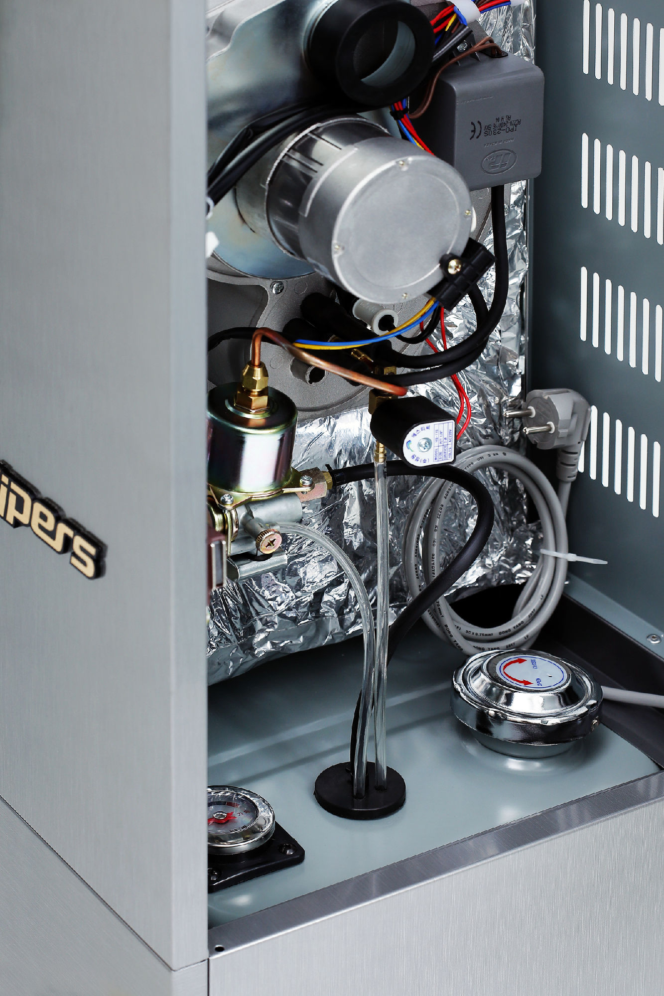 Hipers 722316855 WDP60IS Jet diesel cu infraroșu Pro 17,4 kW Motiv din oțel inoxidabil 500-1600 m³