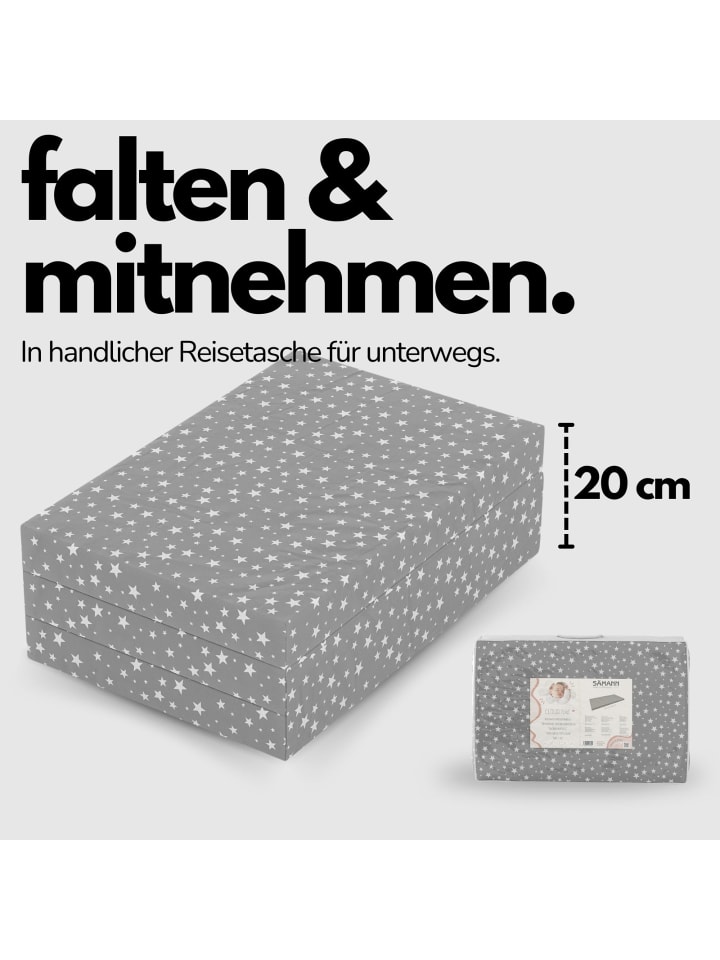 Sämann Sämann Reisebettmatratze faltbar CLOUD fold günstig kaufen 60x120 cm