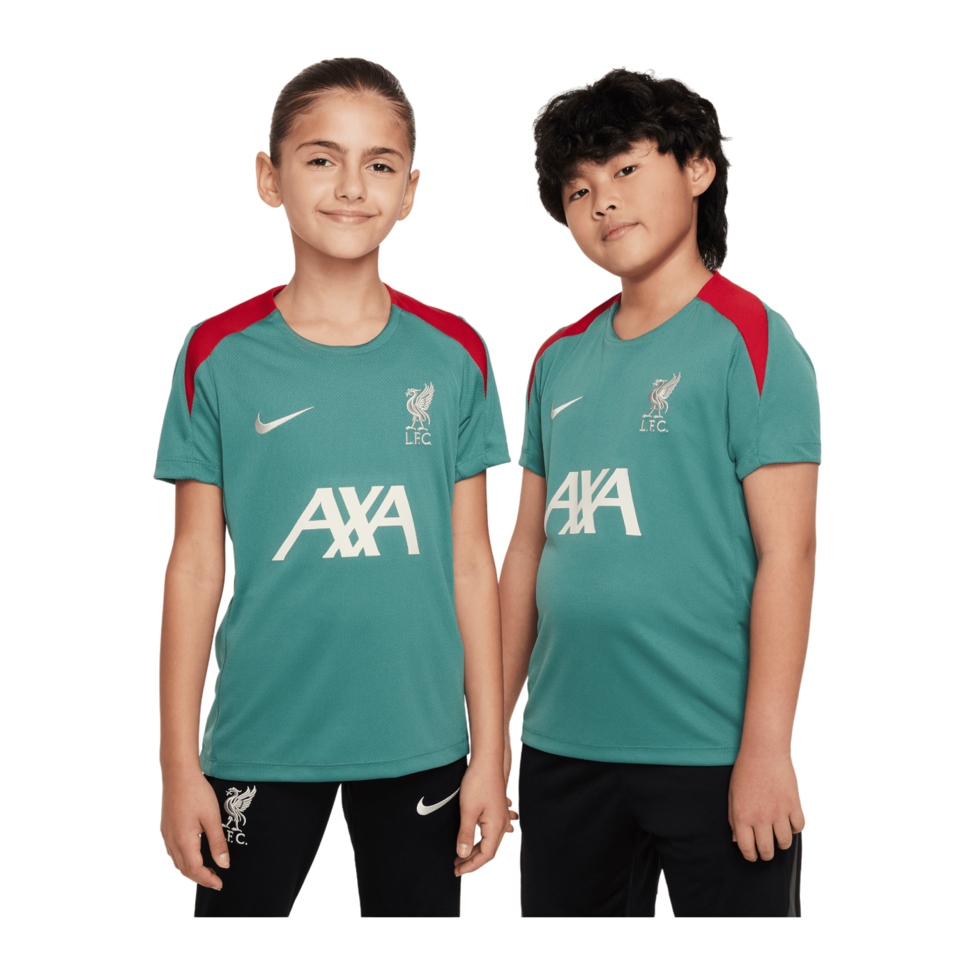 Nike FC Liverpool Trainingsshirt Kids Grün F362