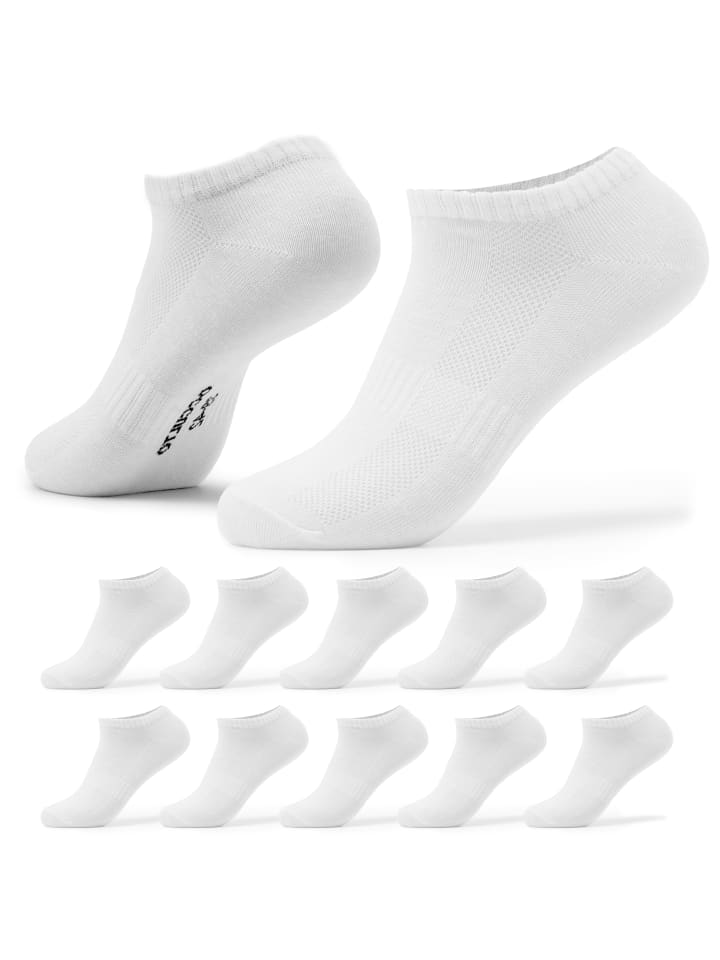 Occulto 10er Pack Sneakersocken Diana in Weiß günstig kaufen