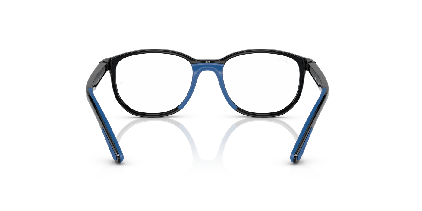 RB1619 OPTICS KIDS - Negru lucios pe albastru