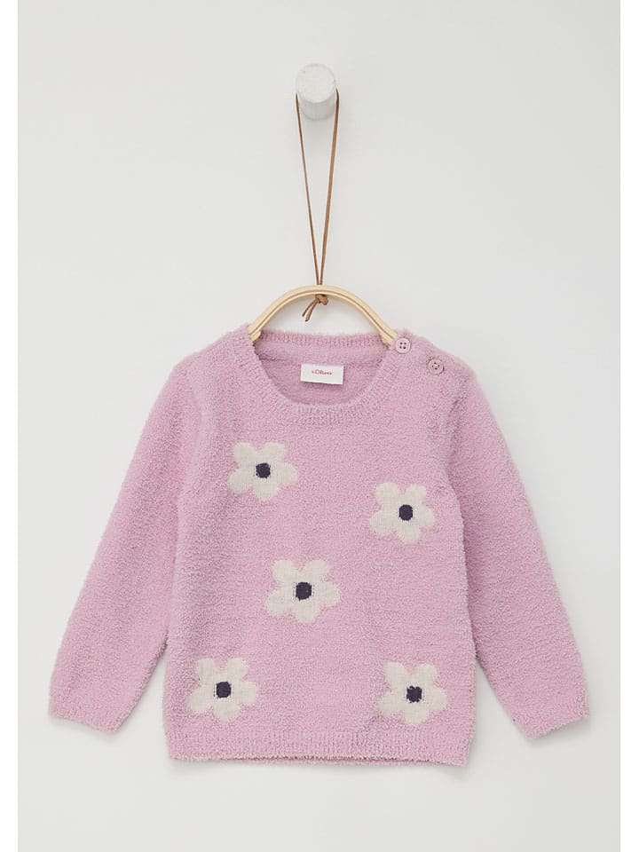 s.Oliver Pullover in Rosa günstig kaufen