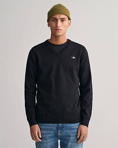GANT Herren Strickpullover CLASSIC COTTON V-NECK