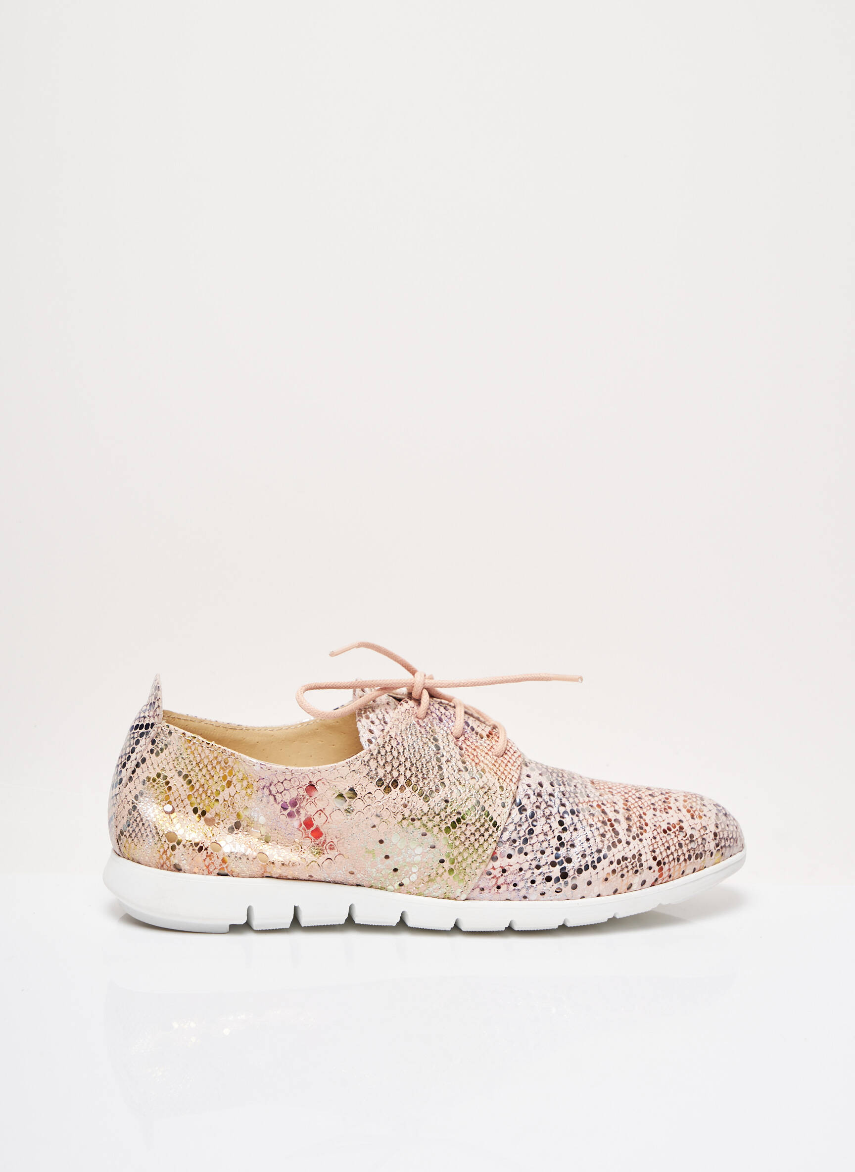 Folie S Derby Femme couleur rose