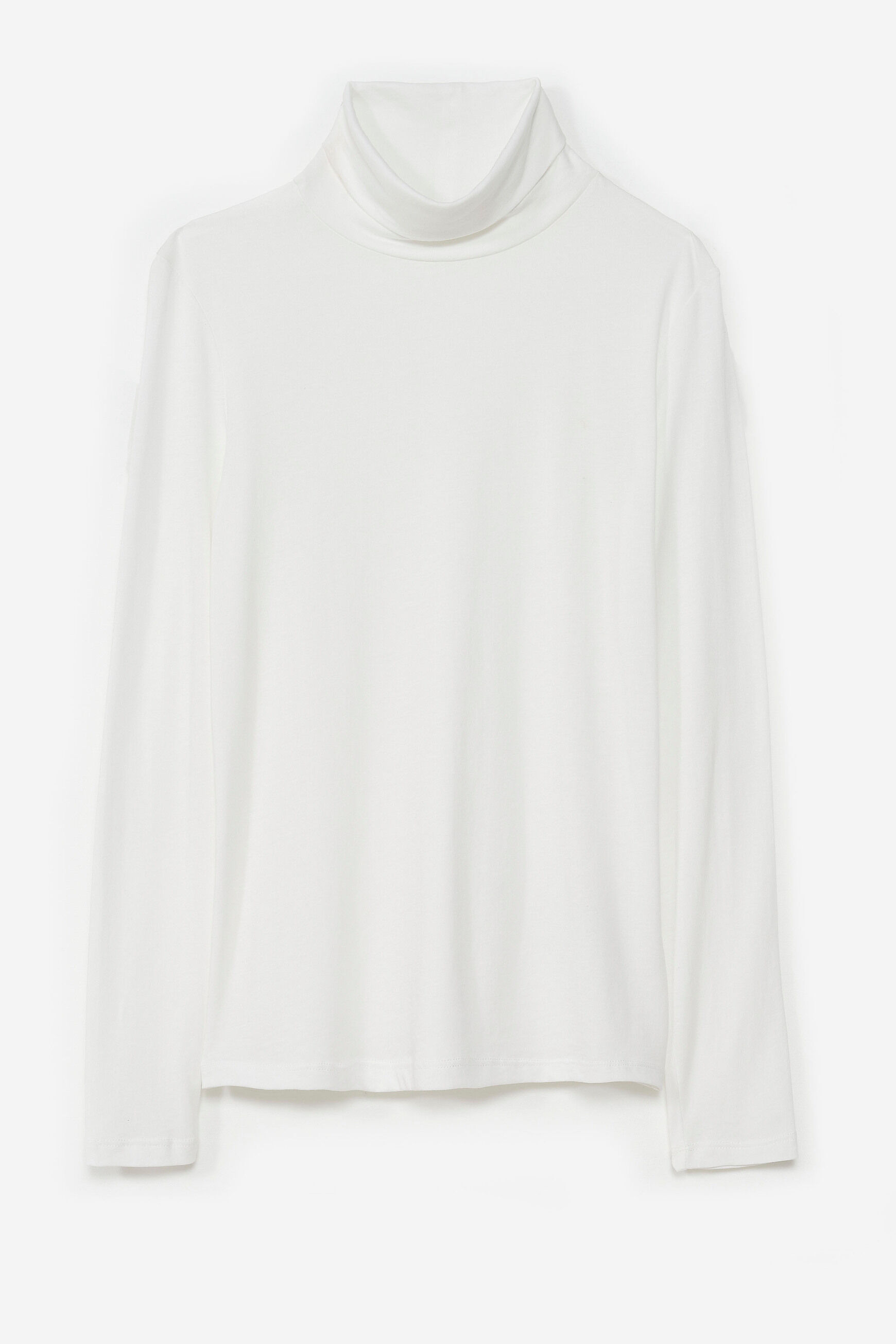 tee shirt uni lilib ivoire femme