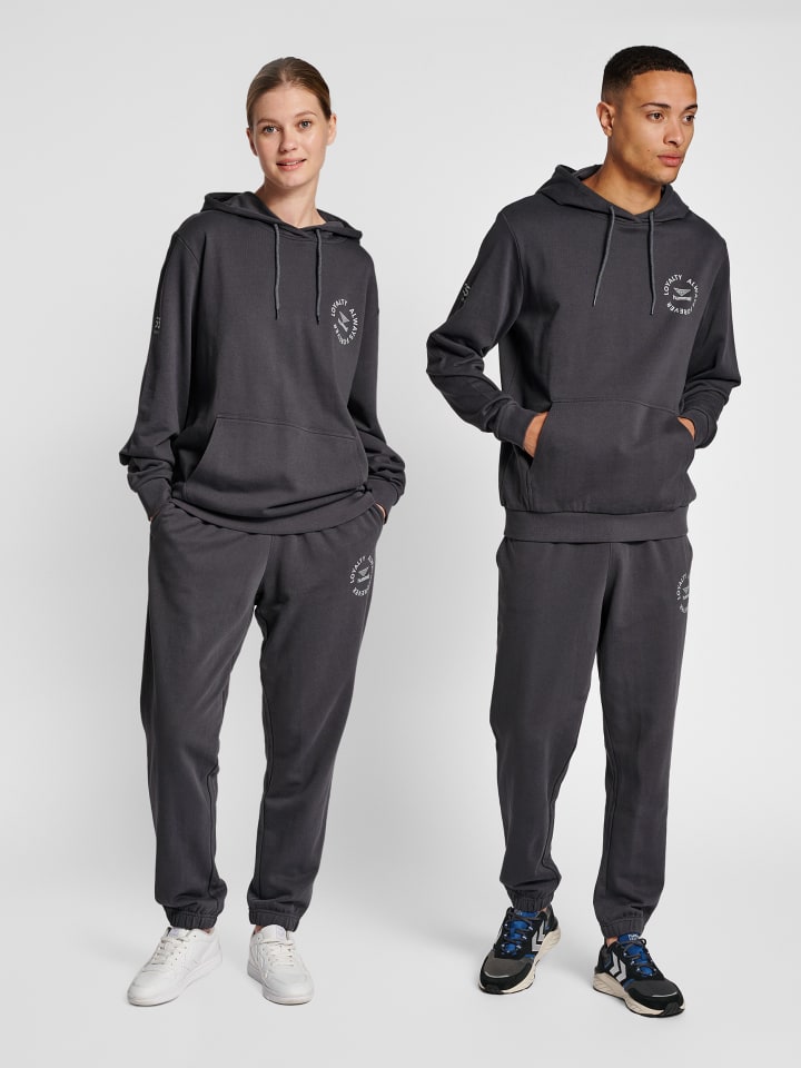 Hummel Hummel Verstellbare Taille Kapuzenpullover Hmllgc Loyalty Erwachsene in BLACKENED PEARL günstig kaufen