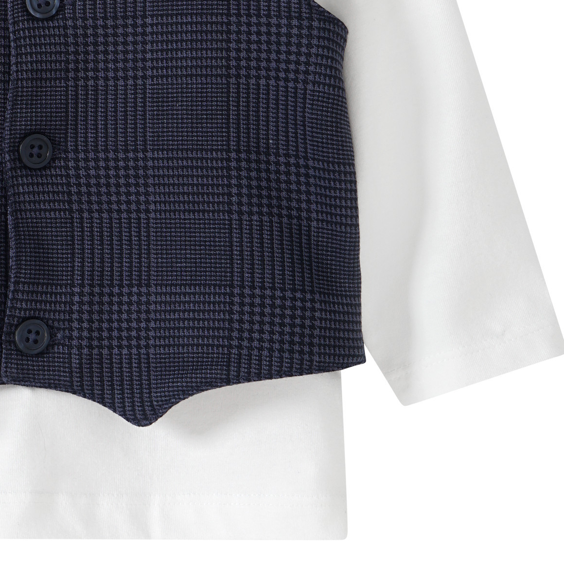 Baby Weste und Langarmshirt im Set
