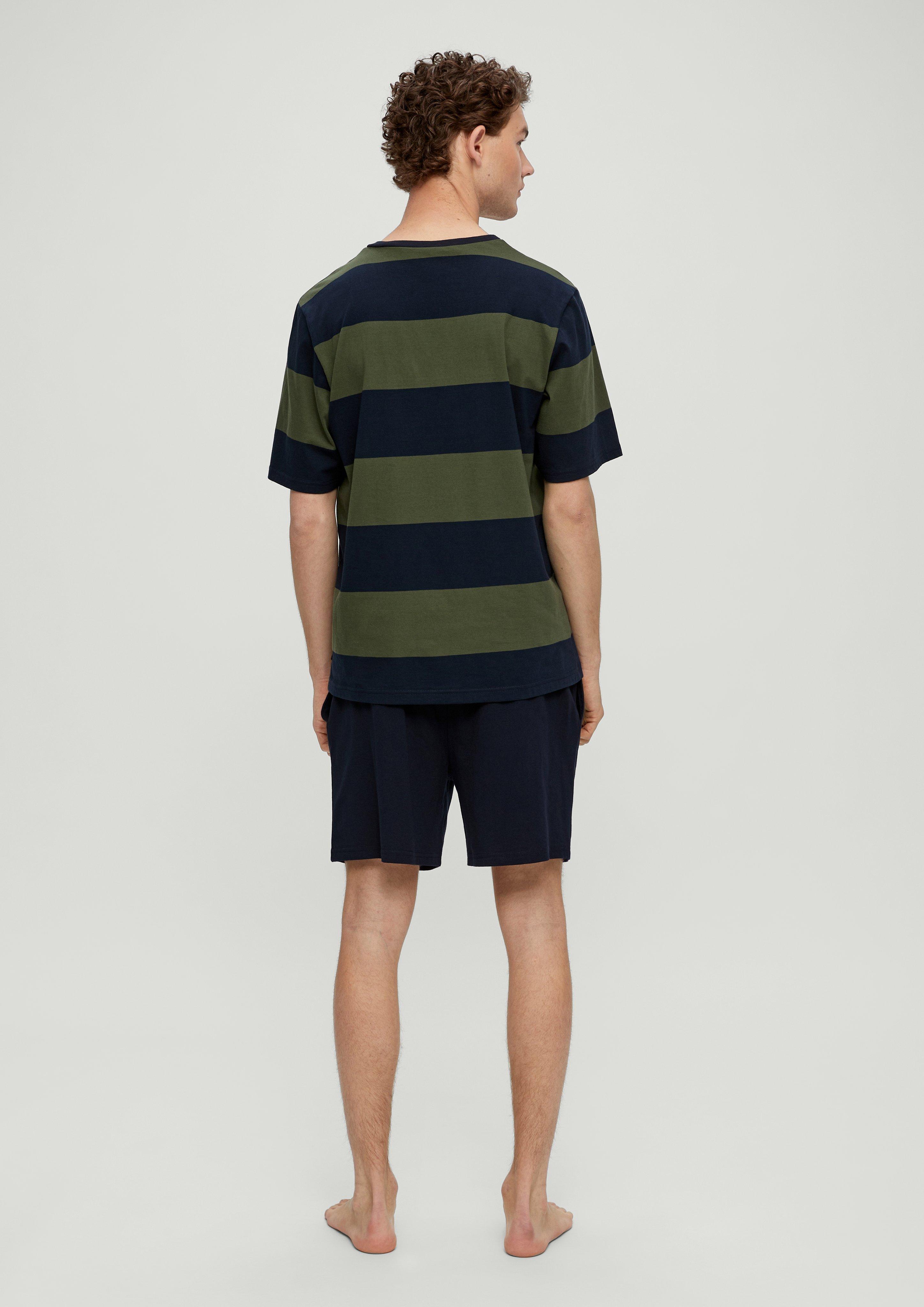 Kurzer Pyjama aus Baumwolle  6008395-78G1