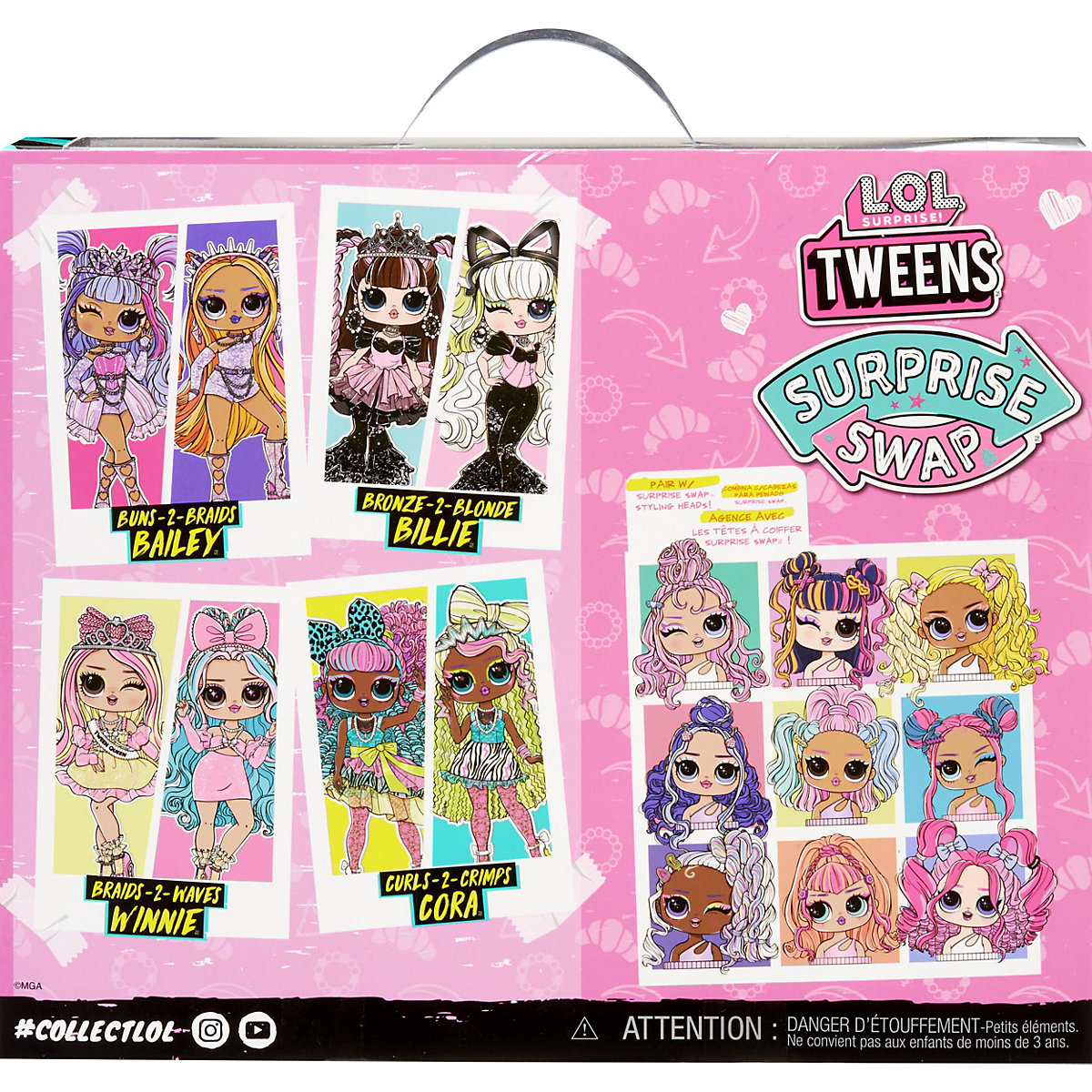 L.O.L. Surprise Tweens Surprise Swap Fashion Puppe Serie 1 - Bronze-2 - Blonde Billie