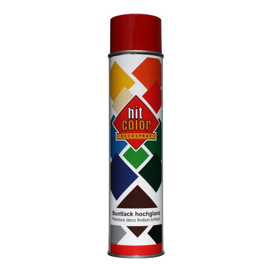hitcolor Lackspray 600 ml feuerrot (RAL3000) - ATU