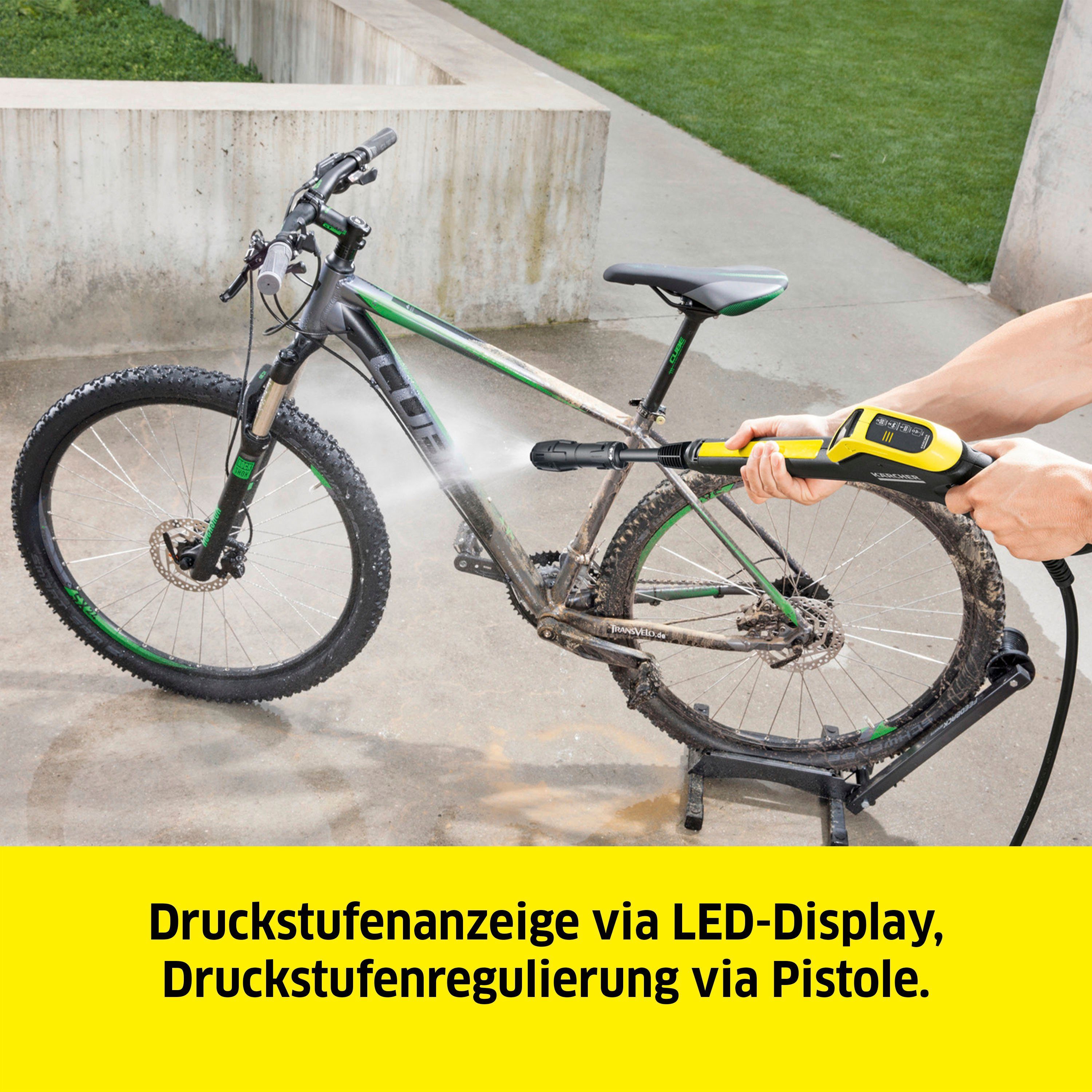 KÄRCHER Hochdruckreiniger K 5 Power Control, Druck max: 145 bar, Fördermenge max: 500 l/h, Quick Connect, Home & Garden App