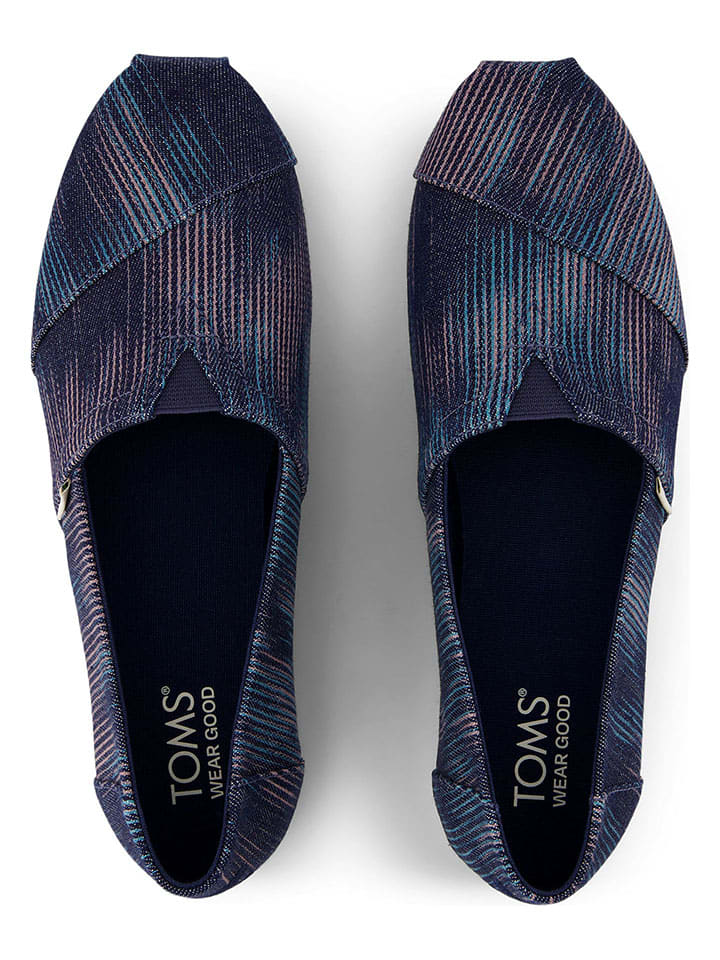 TOMS Espadrilles in Dunkelblau günstig kaufen