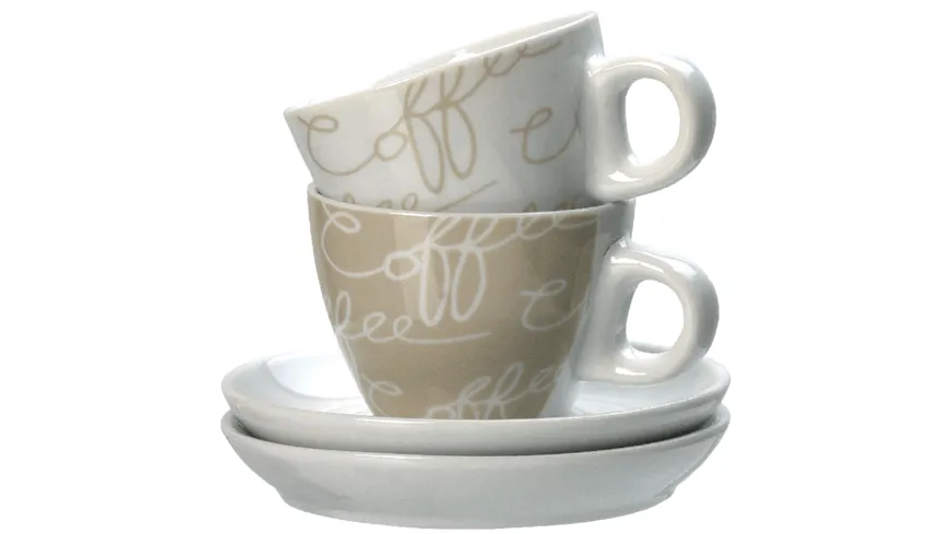 Ritzenhoff & Breker Espressotassenset Cornello creme