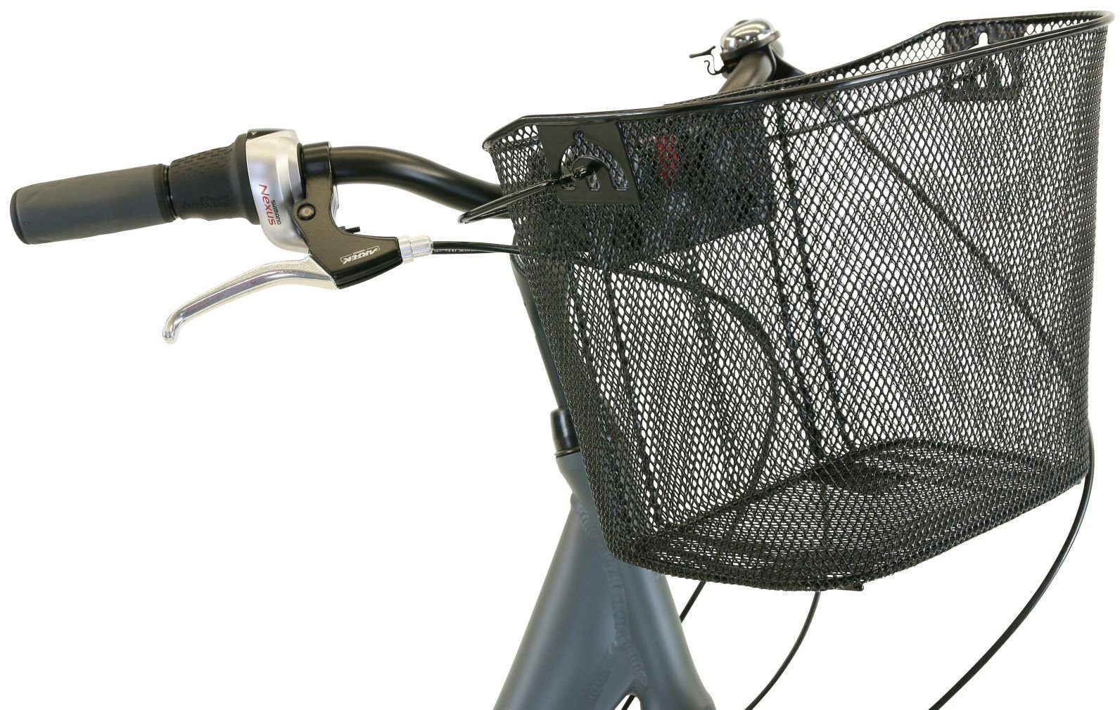 HAWK Bikes Cityrad HAWK City Comfort Deluxe Plus Grey, 7 Gang Shimano Nexus Schaltwerk
