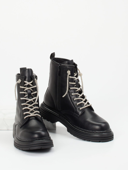 Schnürstiefelette-17030090165 CAFèNOIR