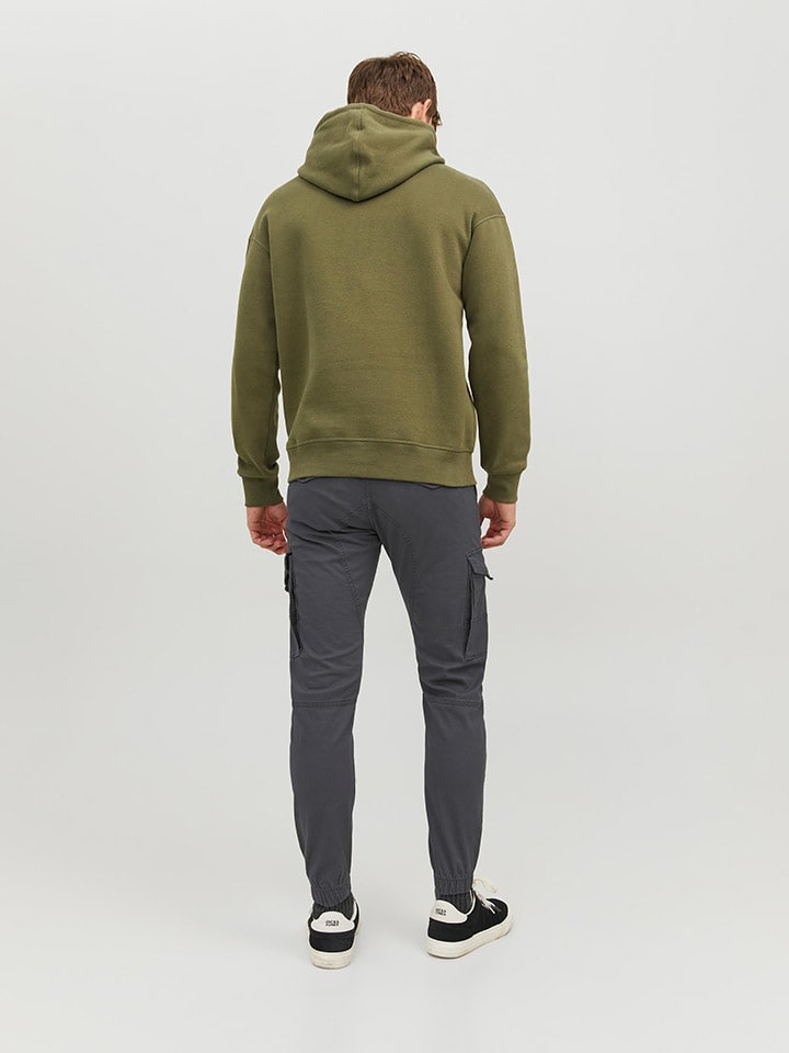 Jack & Jones Cargohose in Grau günstig kaufen
