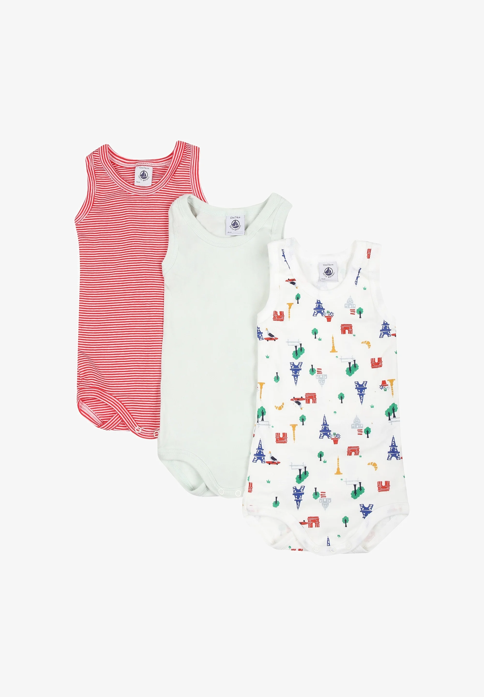 Petit Bateau PACK de 3 - Cuerpo