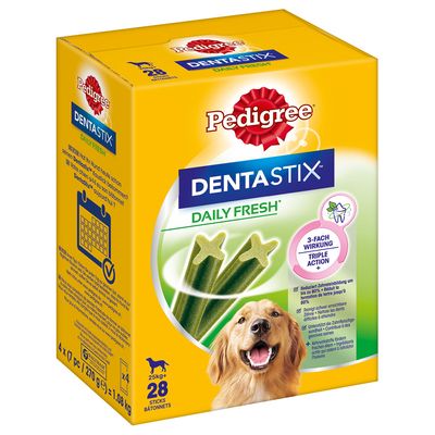 112 x Pedigree Dentastix Tägliche Zahnpflege/ Fresh Tägliche Frische