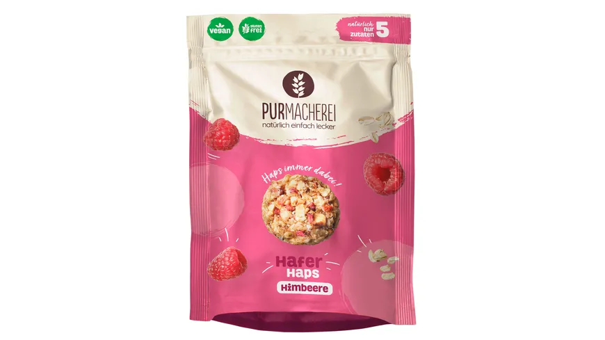 PURmacherei HaferHAPS Himbeere 50 g