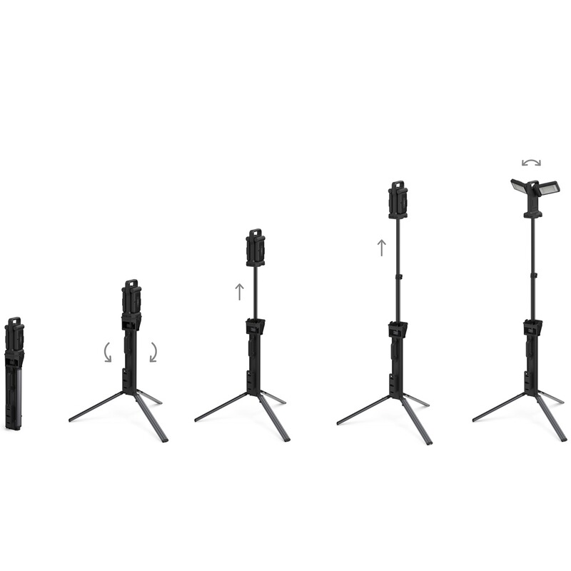 Ansmann Arbeitsleuchte Tripod WL11500R