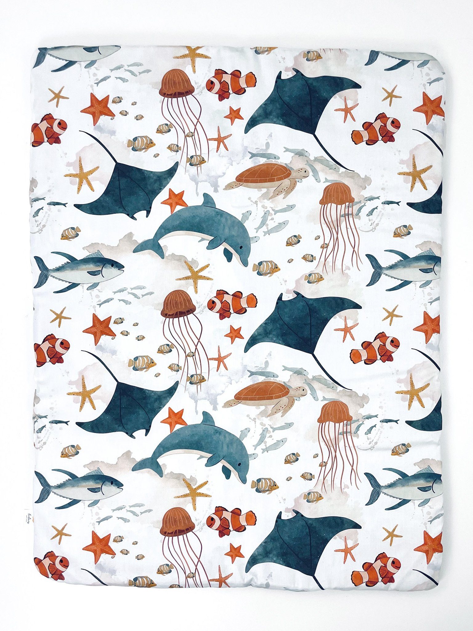 Babydecke BABYDECKE Kuscheldecke 100% Baumwolle, Krabbeldecke, ganzjährig, BABEES