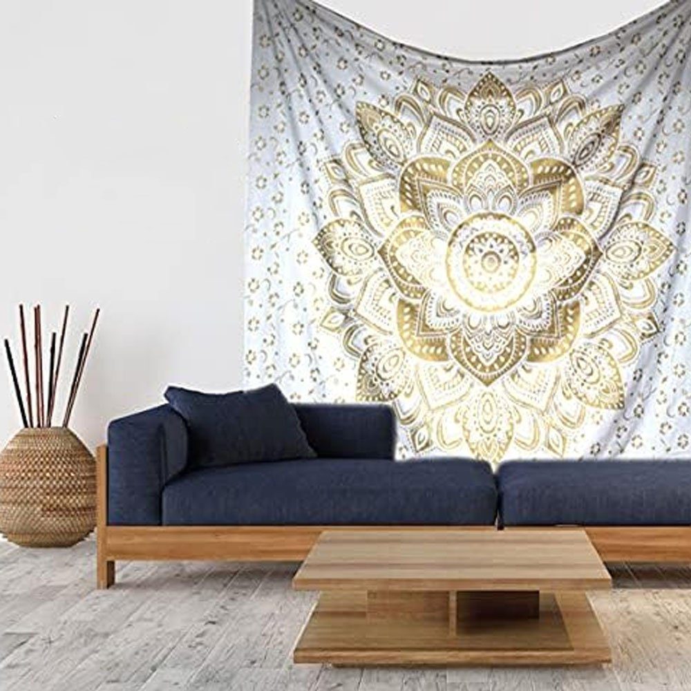 Wandteppich Wandteppich,Boho Wanddeko, Wandtuch Psychedelic Wandbehang, Sarfly