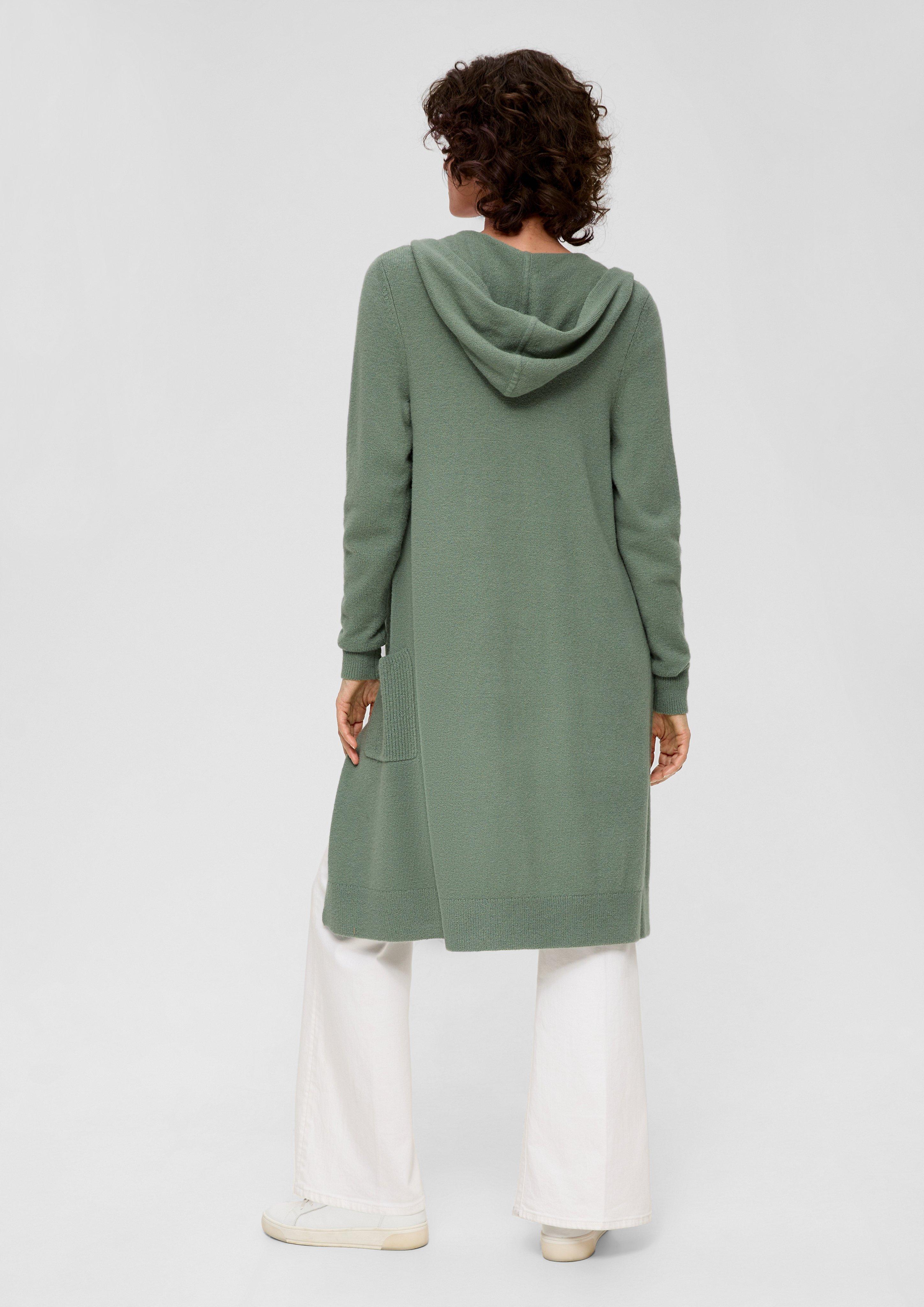 Long-Cardigan mit Kapuze  2118908-7210