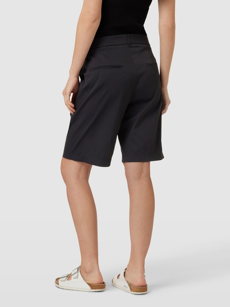 Bermudas mit Eingrifftaschen Modell 'Stella' in schwarz