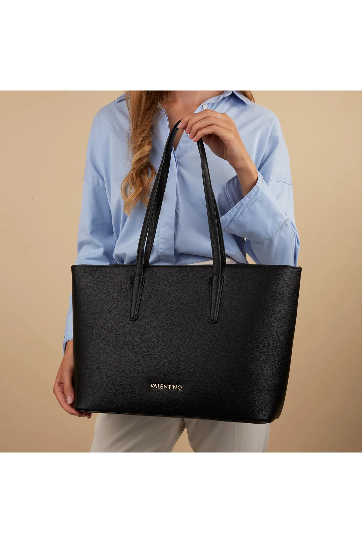 Valentino  Valentino Bags Special Martu Schwarze Shopper VBS5UD01NERO
