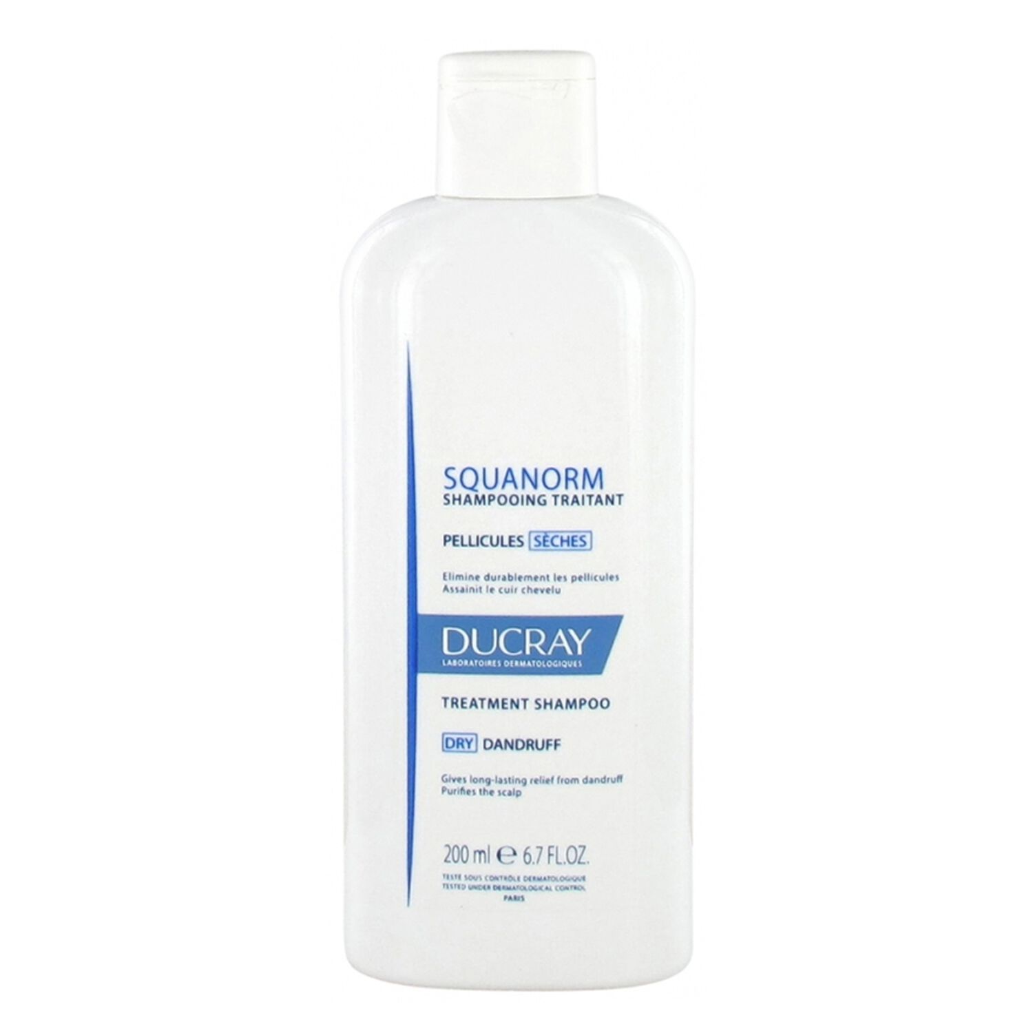 Ducray Squanorm Shampooing Traitant Pellicules Sèches 200 ml
