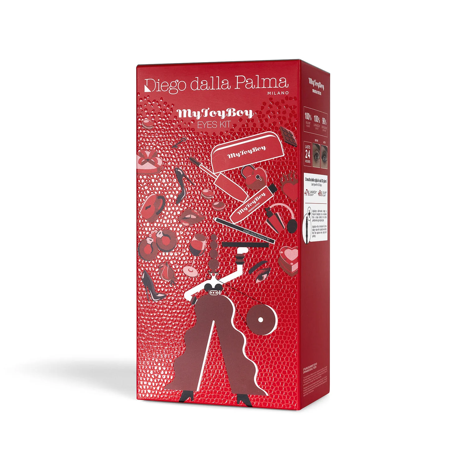 Mytoyboy Eyes Kit Mascara - Meikkisetti, Ripsiväri, Silmäkynä