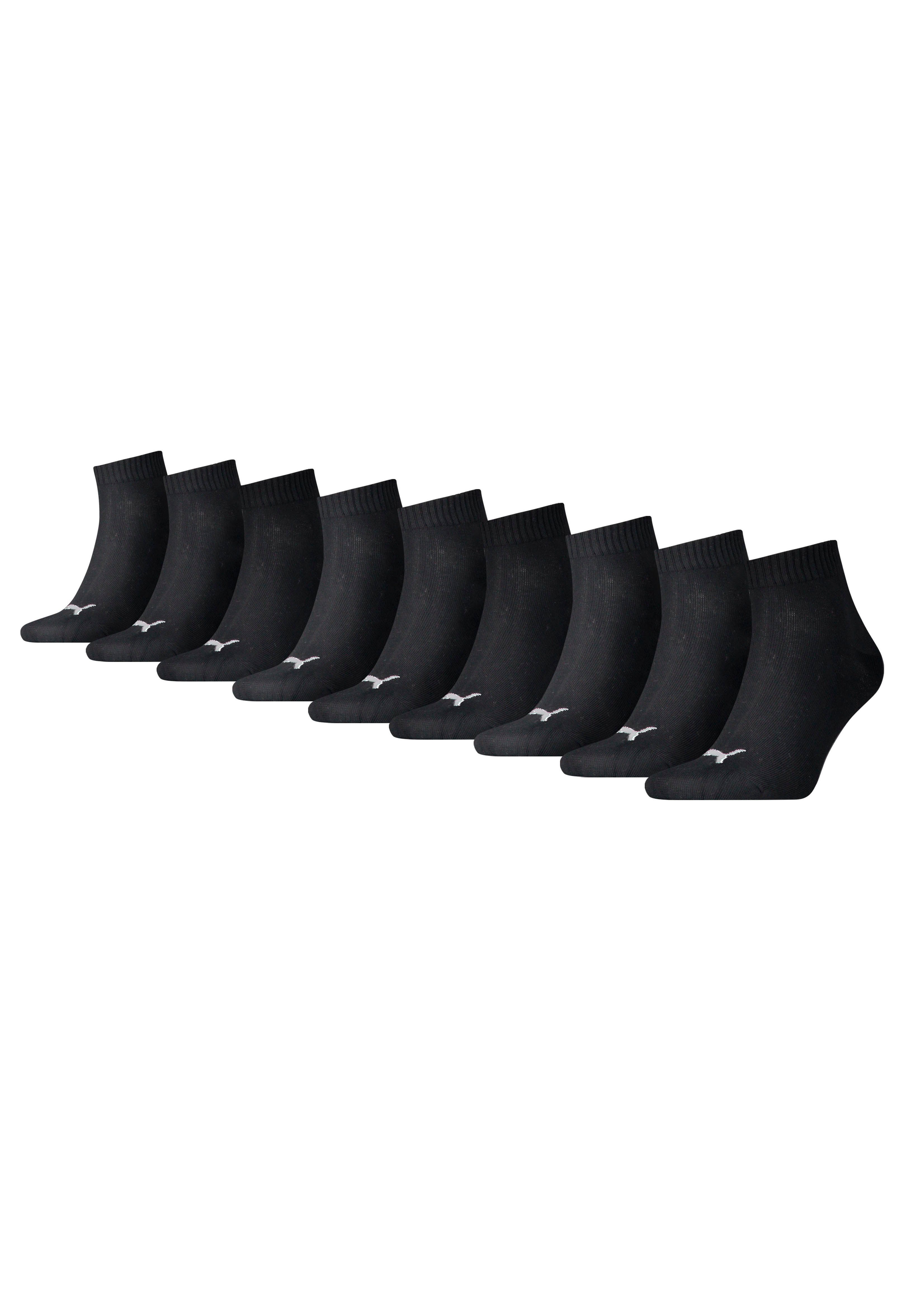 PUMA Kurzsocken (9-Paar) mit Rippbündchen