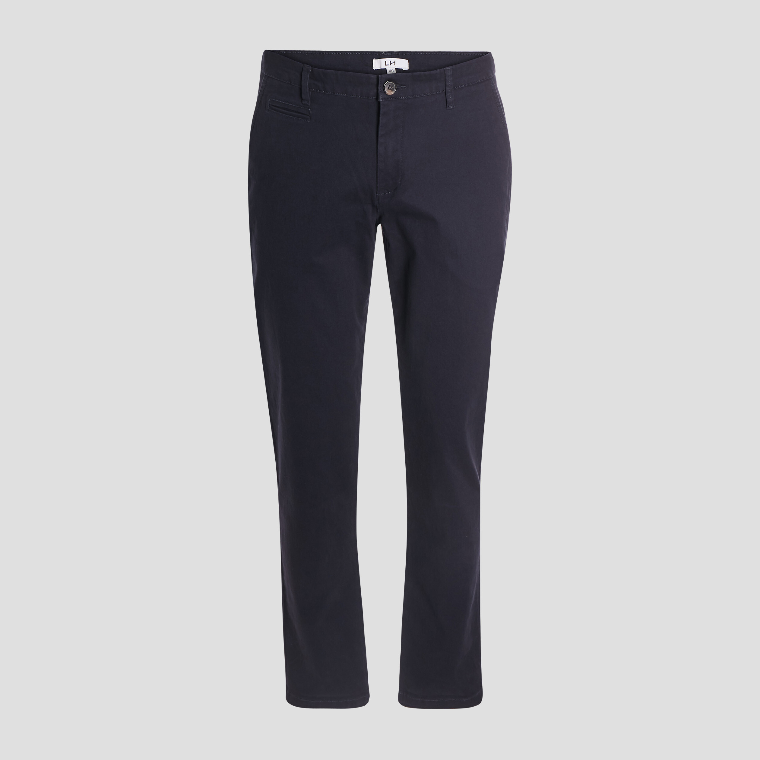 Pantalon chino bleu marine homme | La Halle