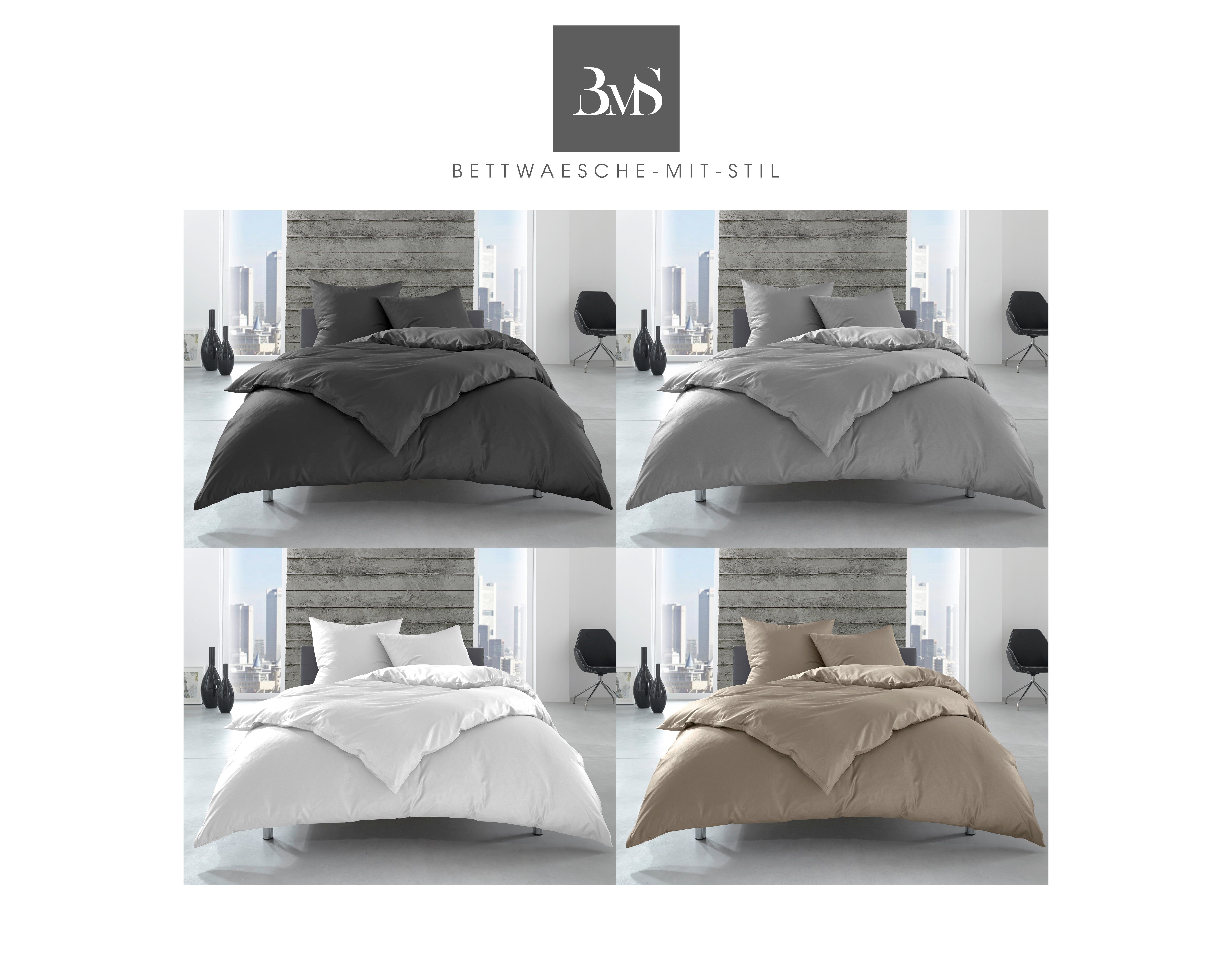 Bettwäsche Linon / Renforcé Hotelbettwäsche Lia, BETTWAESCHE-MIT-STIL, Linon/Renforcé, 2 teilig