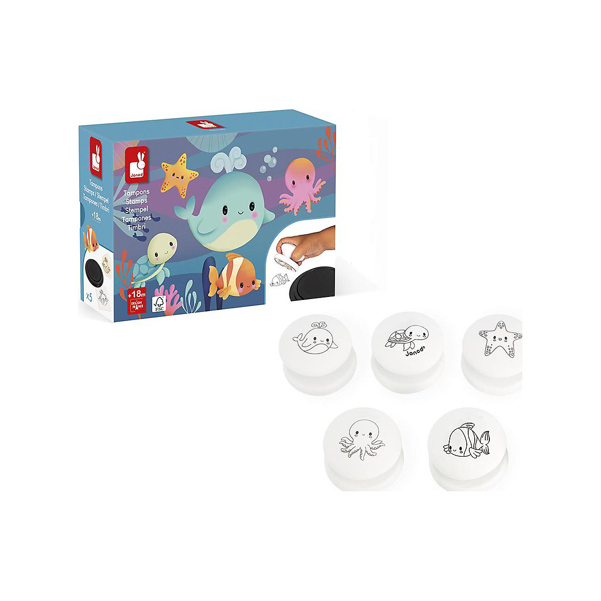 Ocean Stampinoo - 5 Stempel