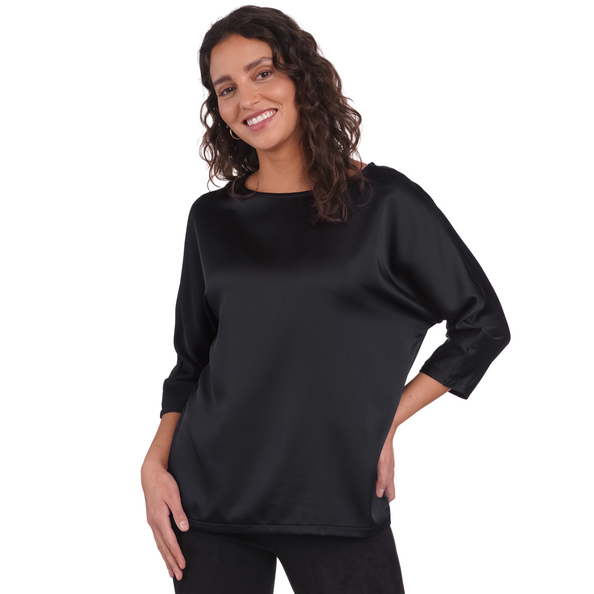 Damen Bluse aus Satin