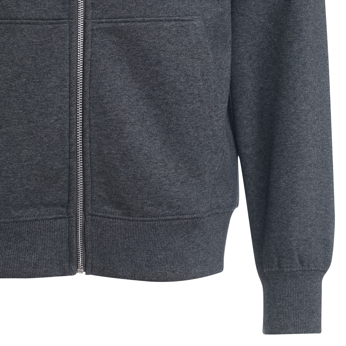 Herren Sweatjacke mit Stehkragen