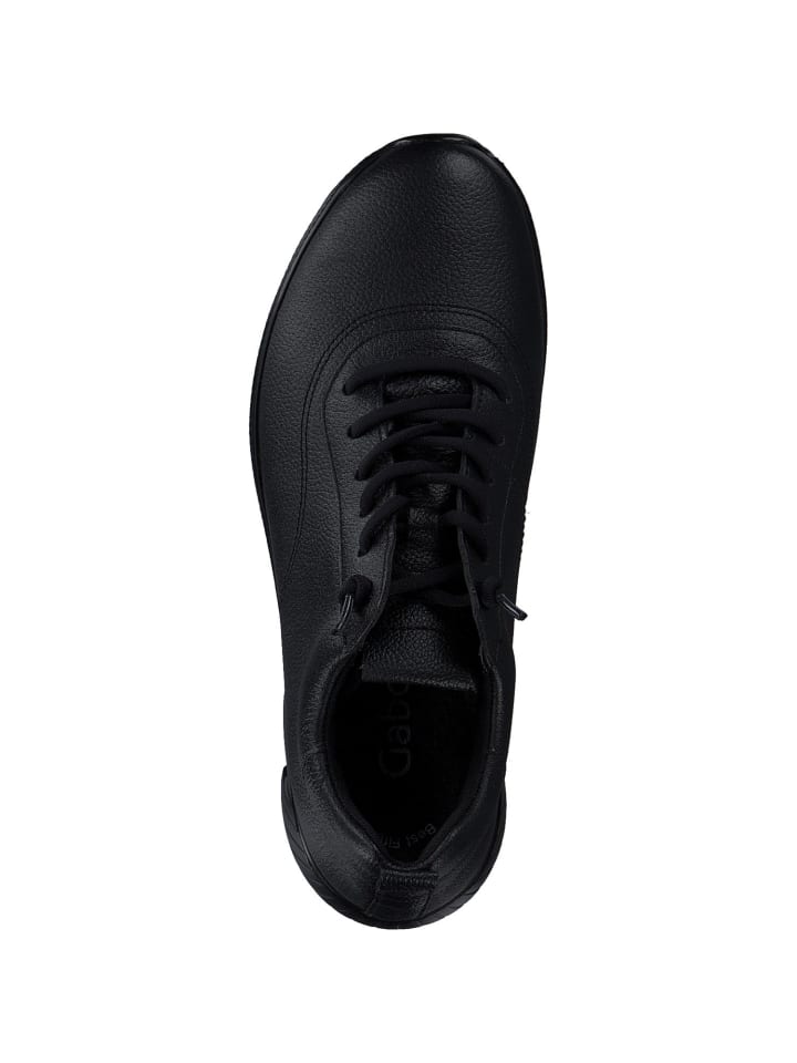 Gabor Fashion Schnürschuhe in schwarz günstig kaufen