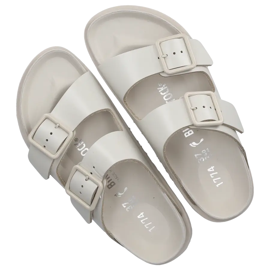Birkenstock - Sandalen ARIZONA PREMIUM Kalbsleder - weiß