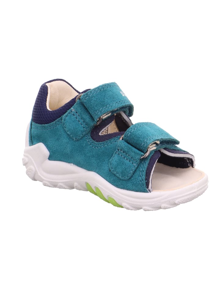 superfit Lauflernsandale FLOW in Grün/Blau günstig kaufen