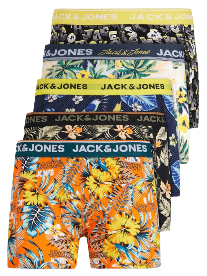 Jack & Jones 5er-Set Unterhosen Panties in Mix 6 günstig kaufen