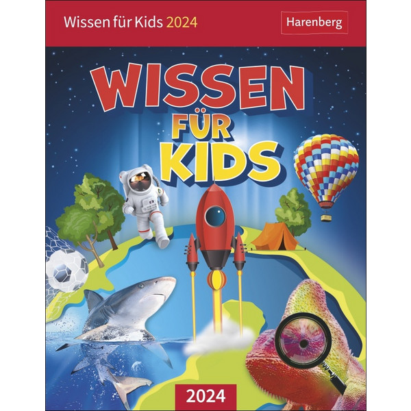 WISSEN FÜR KIDS TAGESABREIßKALENDER 2024 - Kalender
