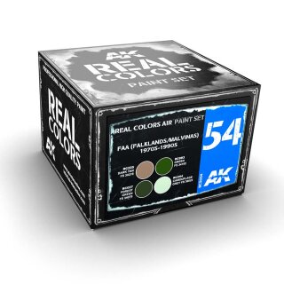 Real Colors Paint Set - FAA (Falklands / Malvinas) 1970s-1990s