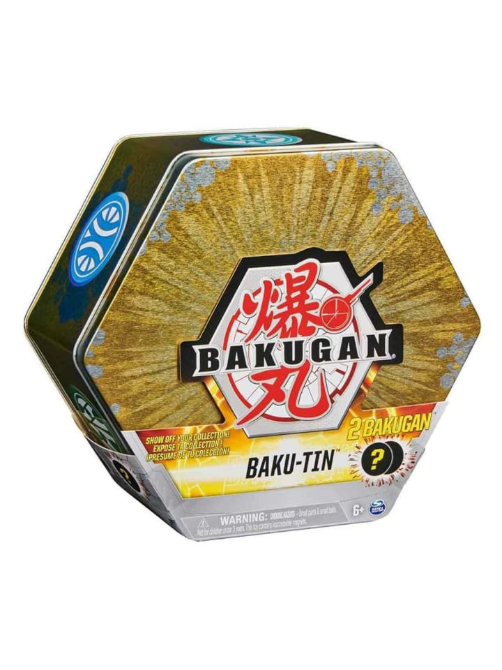 Spin Master Baku Tin | Bakugan | Aufbewahrungsbox in Gelb günstig kaufen onesize