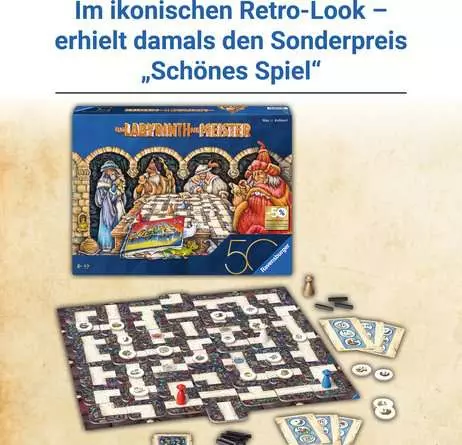 Labyrinth der Meister - Spiel ab 8 Jahren