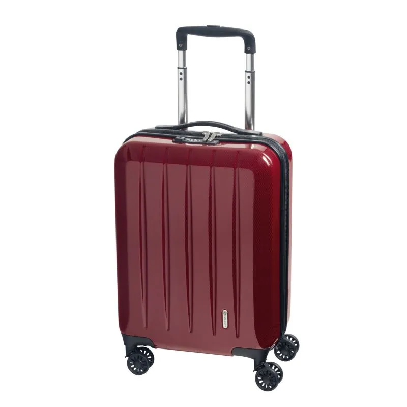 Check.IN 3-tlg. Kofferset LONDON 2.0 mit 4 Rollen - carbon rot